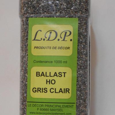 Ballast HO gris clair 1 litre