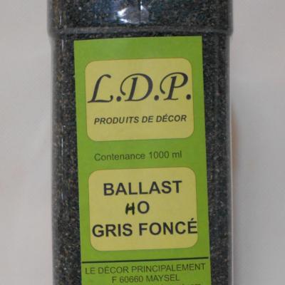 Ballast HO gris fonce 1 litre