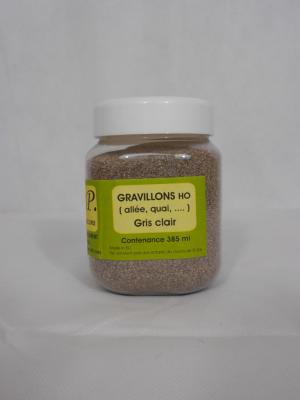 Gravillons gris clair