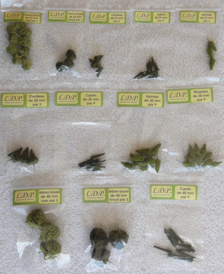 Sachet d arbres 23 - 40 mm